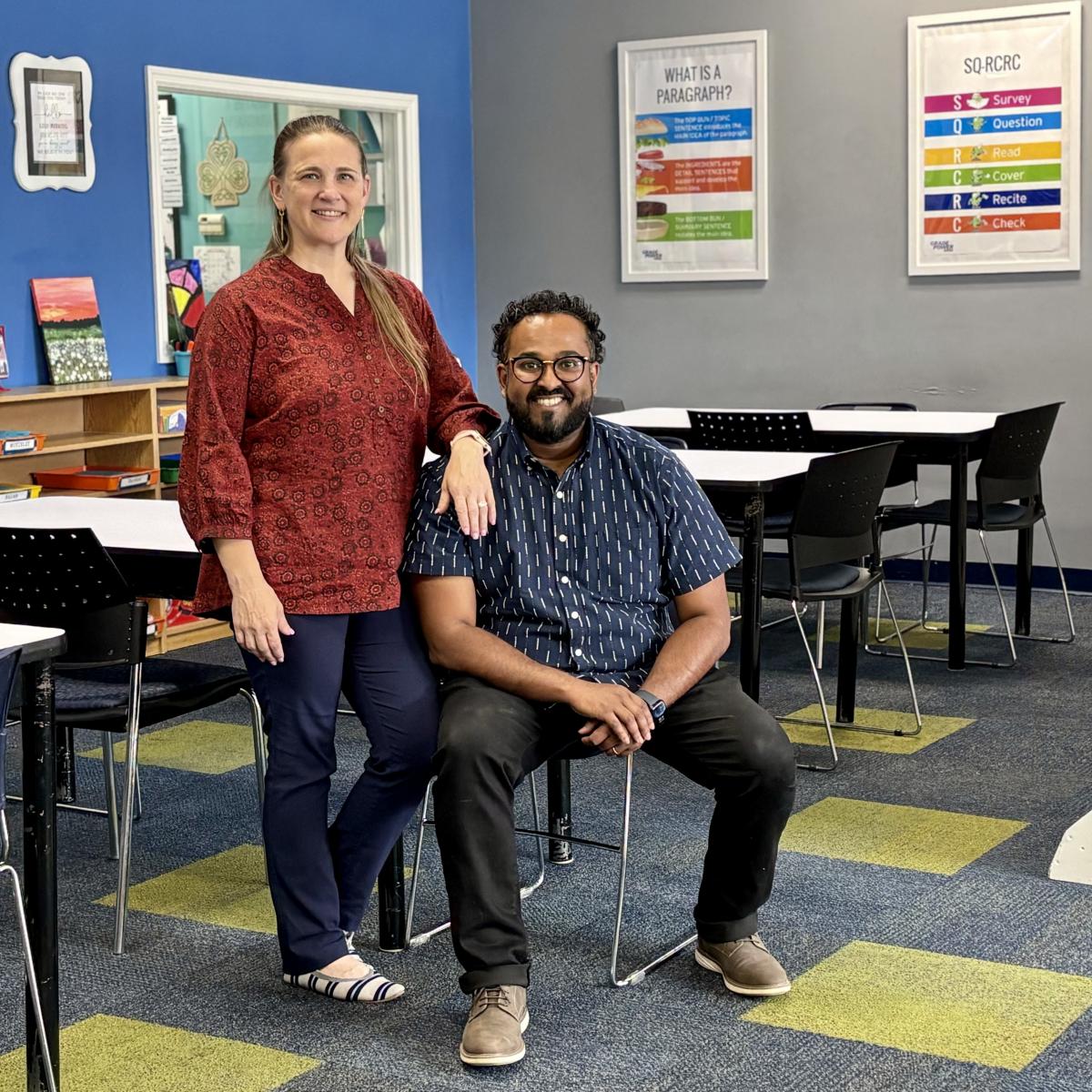 Dr. Becca John and Michael John